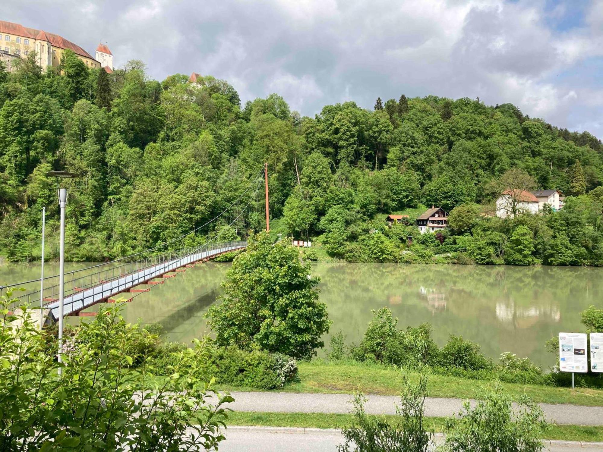 Ferienwohnung Schreiner Wernstein am Inn Bagian luar foto